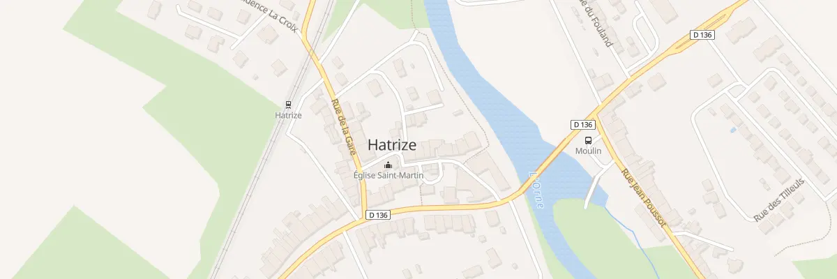 Plan du 14 Rue de l’Eglise à Hatrize