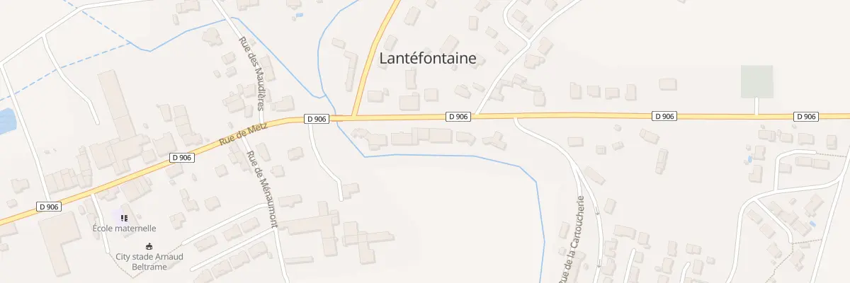 Plan de Champ Tortu à Lantéfontaine