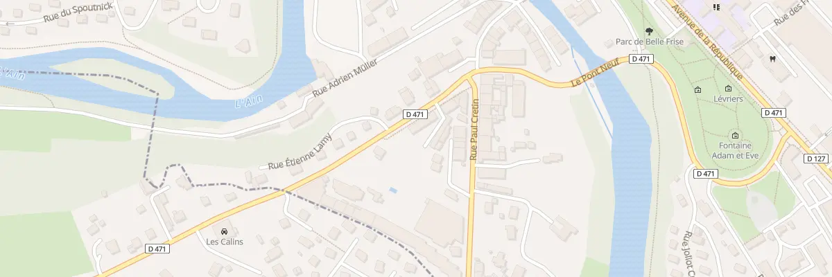 Plan du 15 Rue Progin à Champagnole