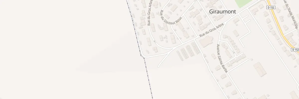 Plan du 55 Rue du Gros Arbre à Giraumont