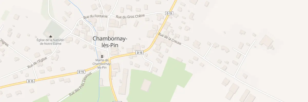Plan du 4 Rue du Chanois à Chambornay-lès-Pin