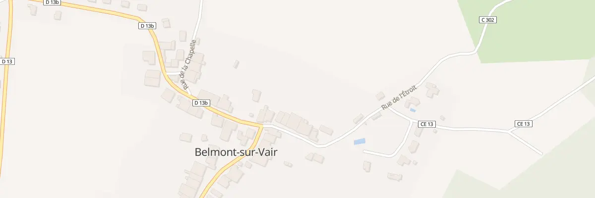 Plan du 31 Rue de l’Etroit à Belmont-sur-Vair