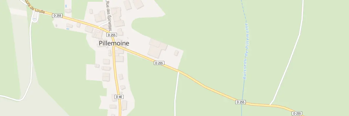 Plan du 5028 Rte de Vaudioux à Pillemoine