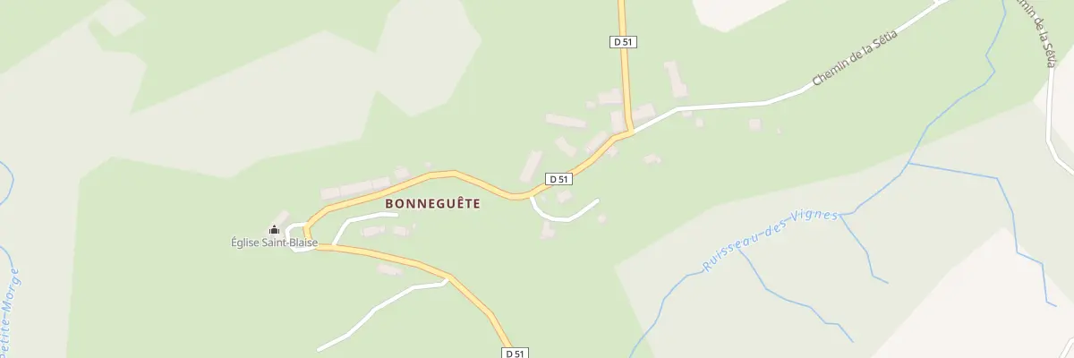 Plan du 98 Rte de la Chapelle à Crempigny-Bonneguête