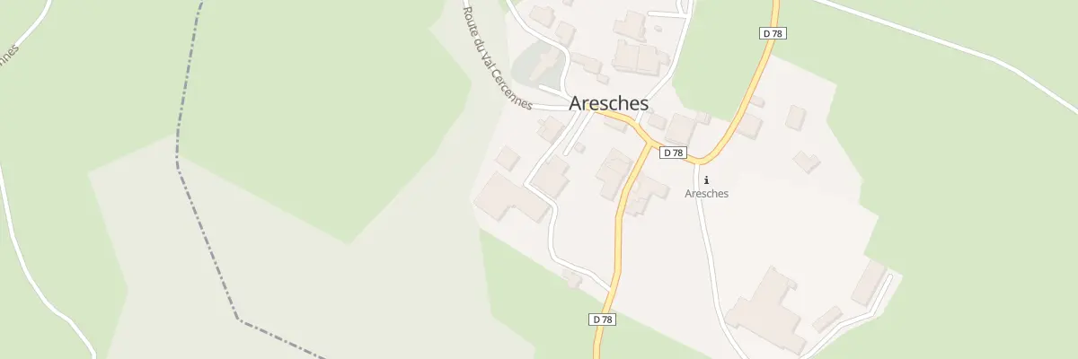 Plan du 3 Rue du Val à Aresches