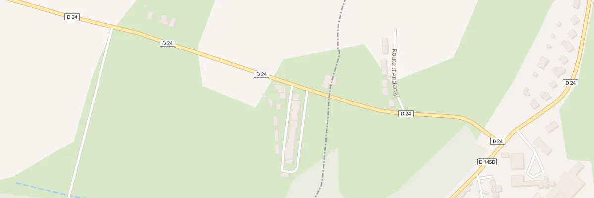 Plan du 1 Ham de Brabant à Anderny