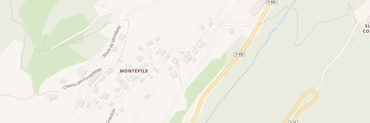 Plan du 2 Imp de l’Evalide à Septmoncel les Molunes