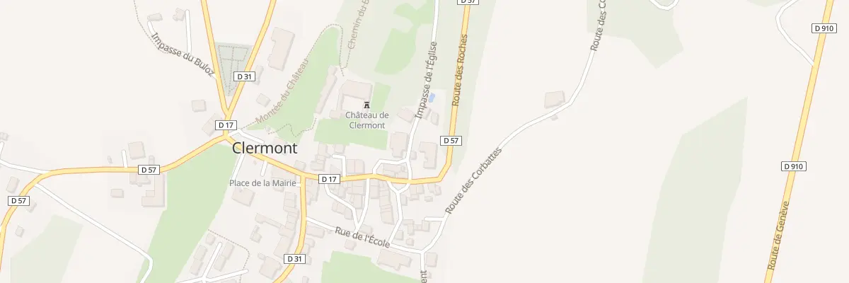 Plan du 70 Imp de l’Eglise à Clermont