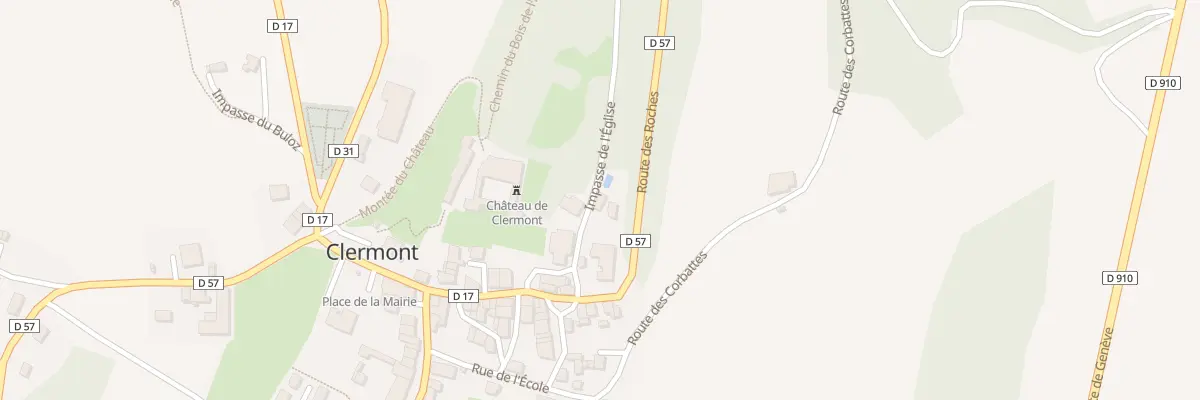 Plan du 108 Imp de l’Eglise à Clermont