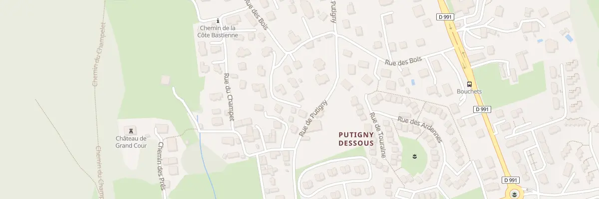 Plan du 305 Rue des Bois à Chambéry