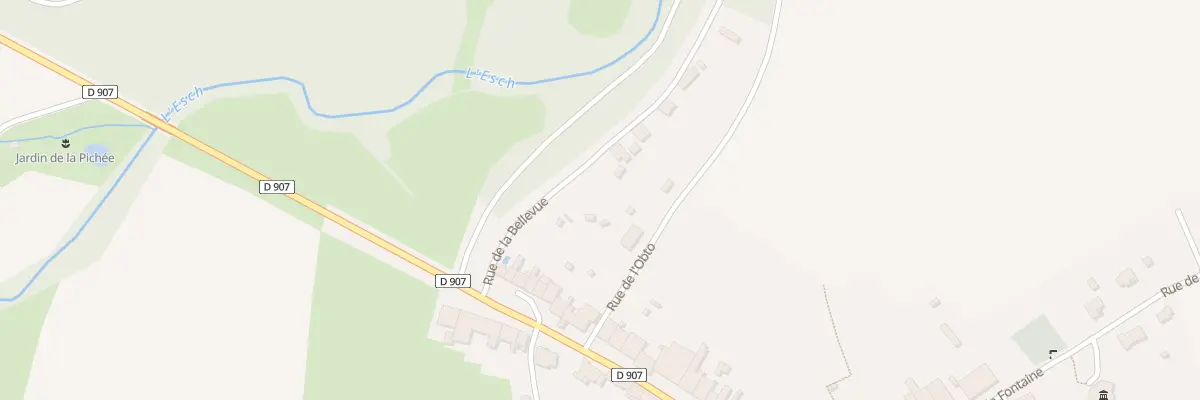 Plan du 2 Rue de la Bellevue à Manonville