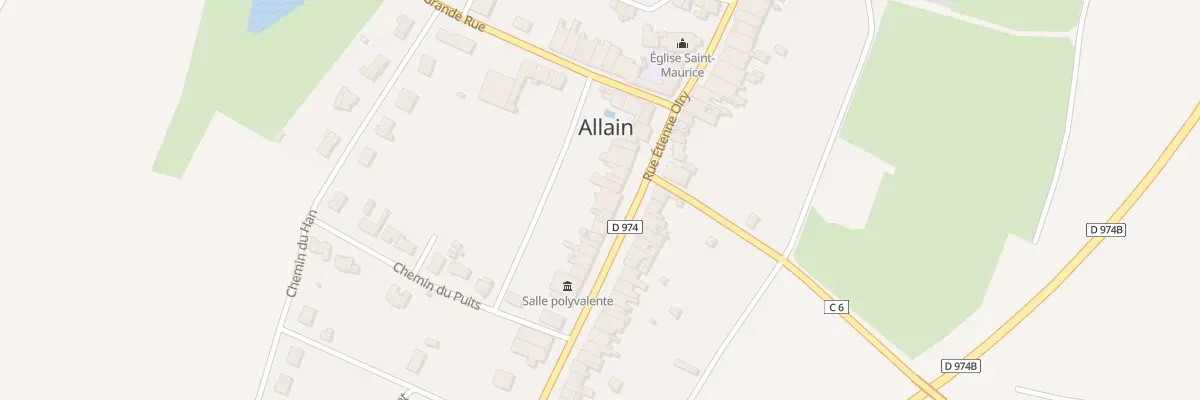Plan du 21 Rue Etienne Olry à Allain