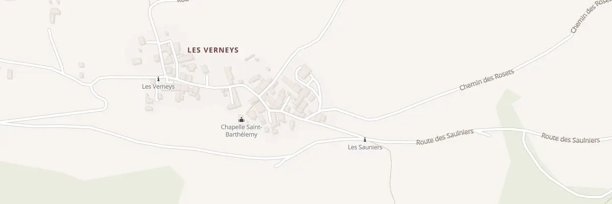 Plan du 11 Che des Rosets à Valbonnais