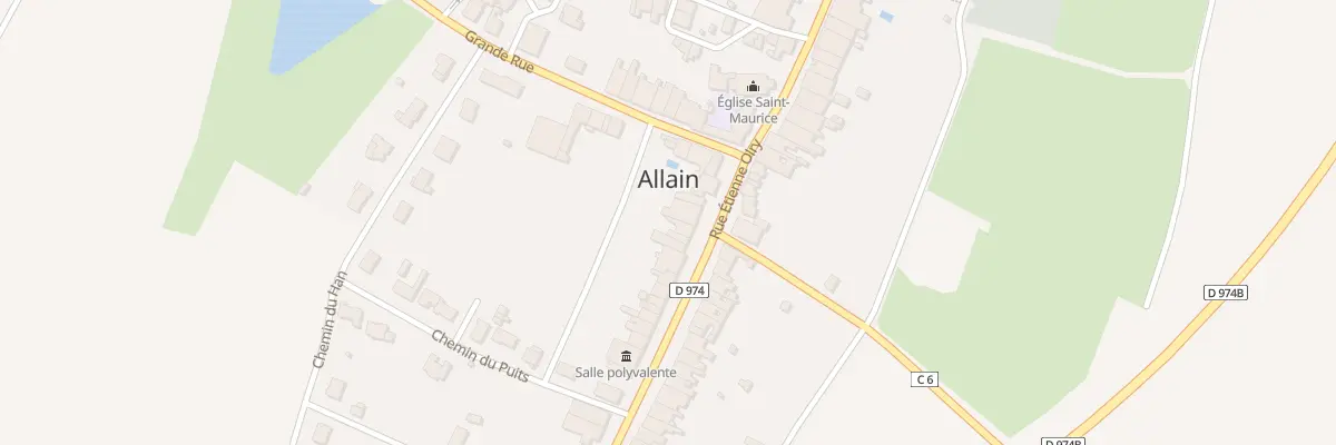 Plan du 29 Rue Etienne Olry à Allain