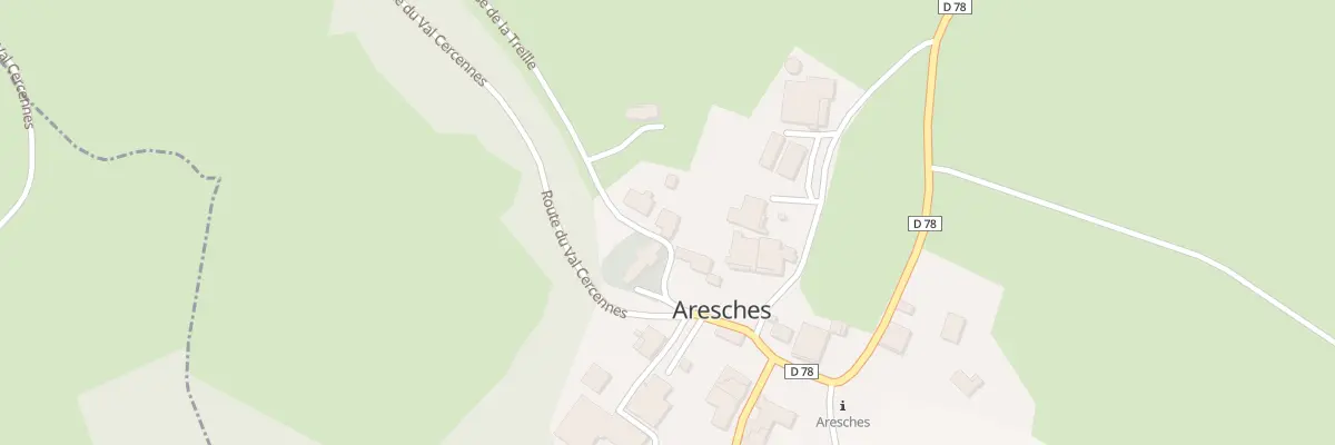 Plan du 4 Imp de la Treille à Aresches