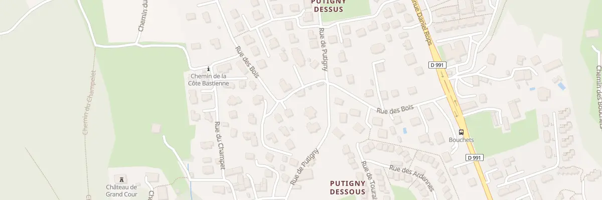 Plan du 255 Rue des Bois à Chambéry