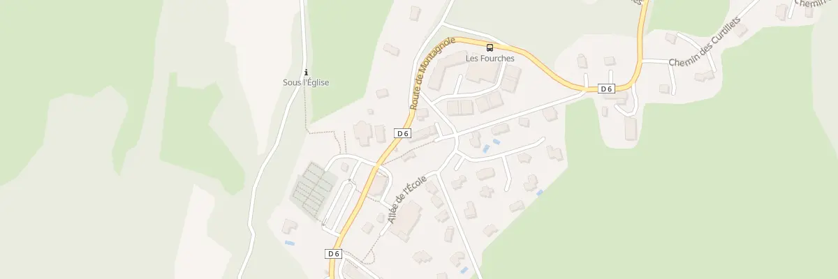 Plan du 60C Rte de la Traverse à Montagnole