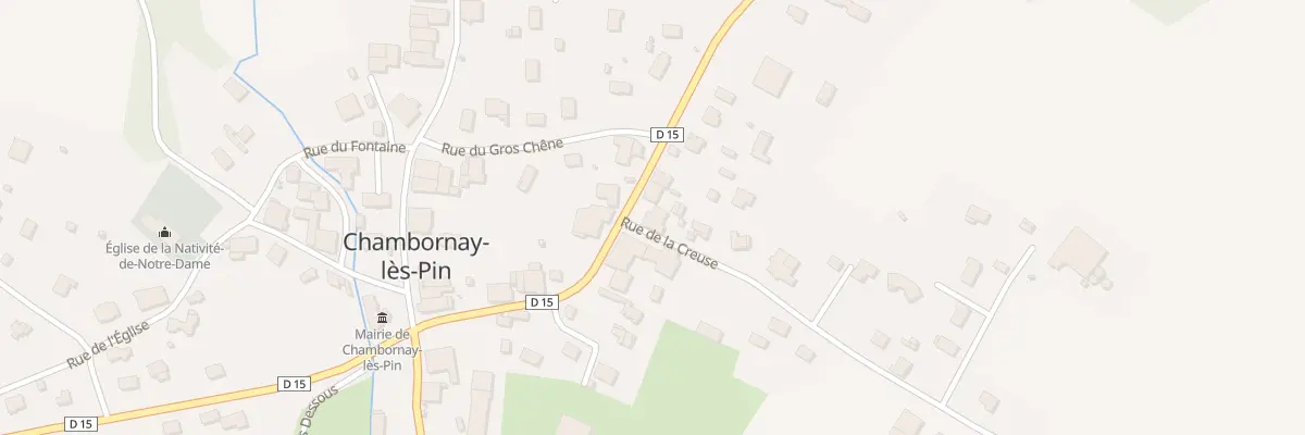 Plan du 10 Rue du Chanois à Chambornay-lès-Pin