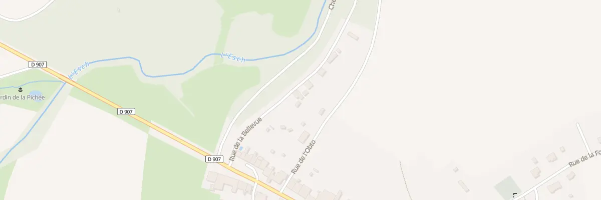 Plan du 8 Rue de la Bellevue à Manonville
