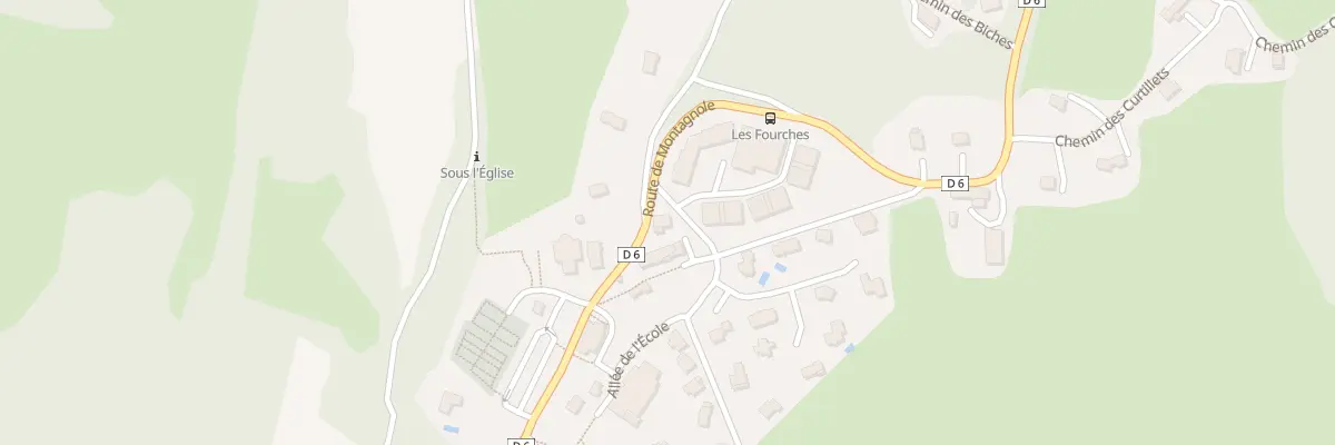 Plan du 835 Rte de Montagnole à Montagnole