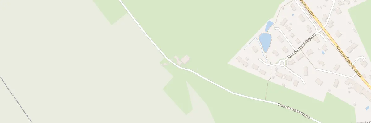 Plan du 2 Che de la Forge à Cize