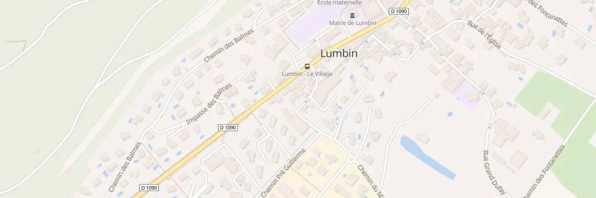 Plan du 62 Rue du Marais à Lumbin
