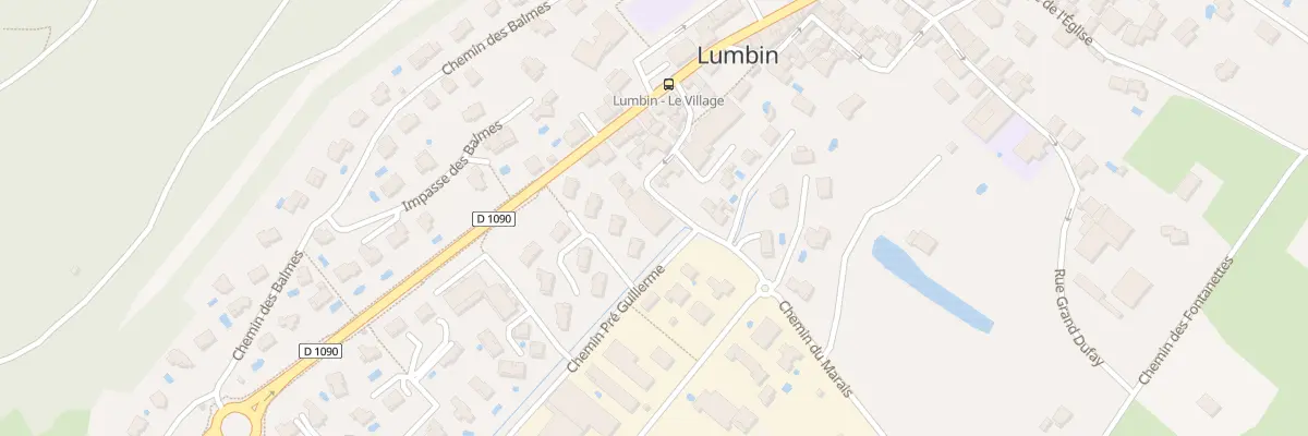 Plan du 100 Rue du Marais à Lumbin