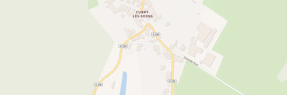 Plan du 1 Rue des Tuileries A Cubry à Soing-Cubry-Charentenay