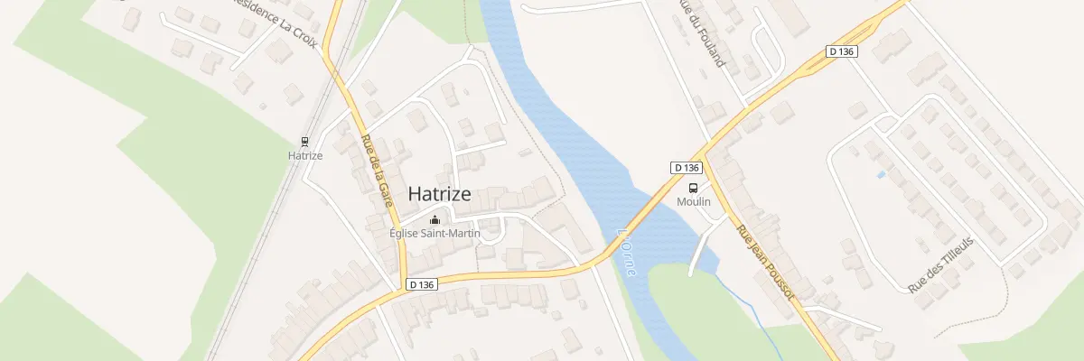 Plan du 2 Rue de l’Eglise à Hatrize