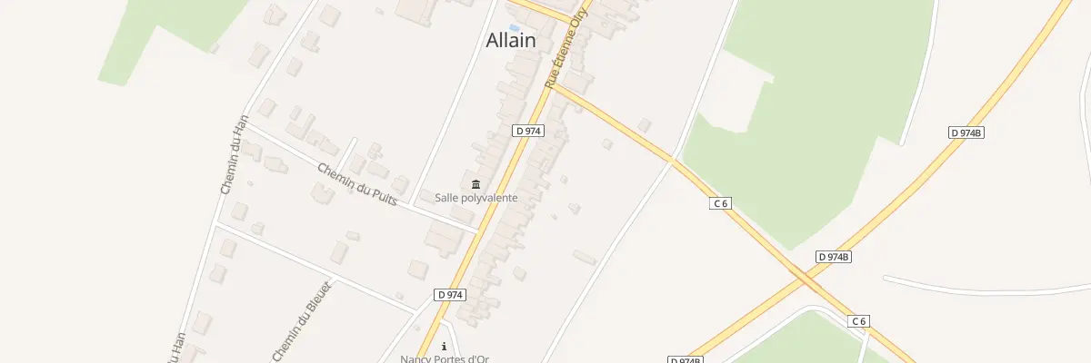 Plan du 30 Rue Etienne Olry à Allain