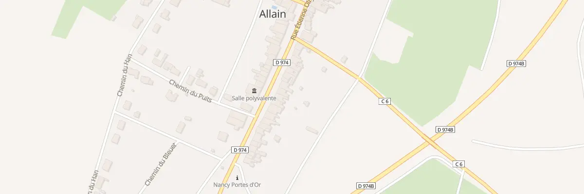 Plan du 28 Rue Etienne Olry à Allain