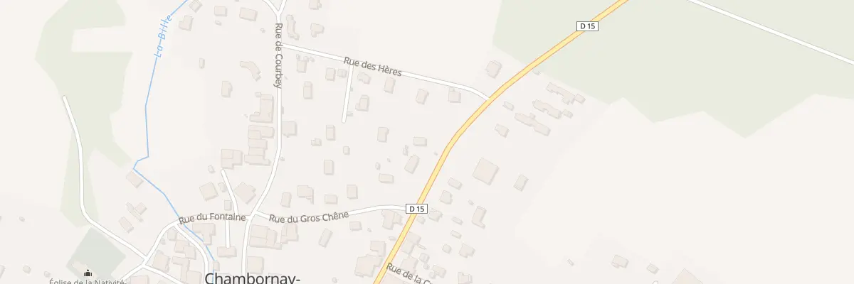 Plan du 17 Rue du Chanois à Chambornay-lès-Pin