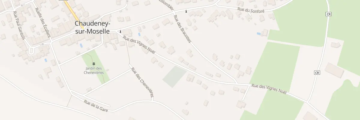Plan du 177 Rue des Vignes Noël à Chaudeney-sur-Moselle