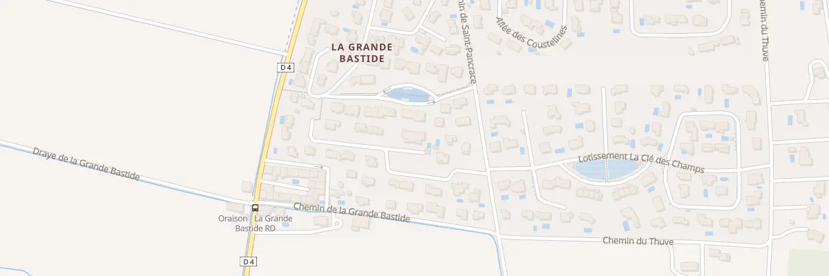 Plan du 17A Rue Paul Arène à Oraison