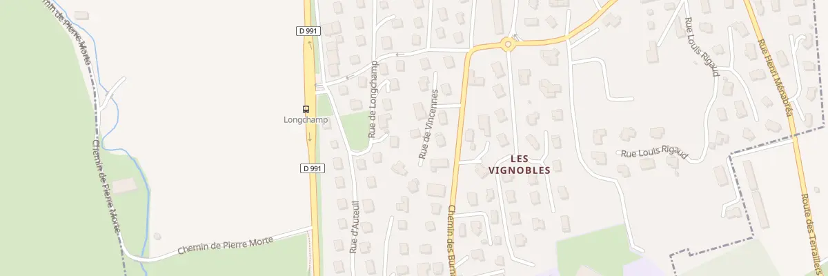 Plan du 8 Rue de Vincennes à Aix-les-Bains