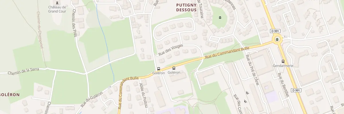 Plan du 127 Rue des Vosges à Chambéry