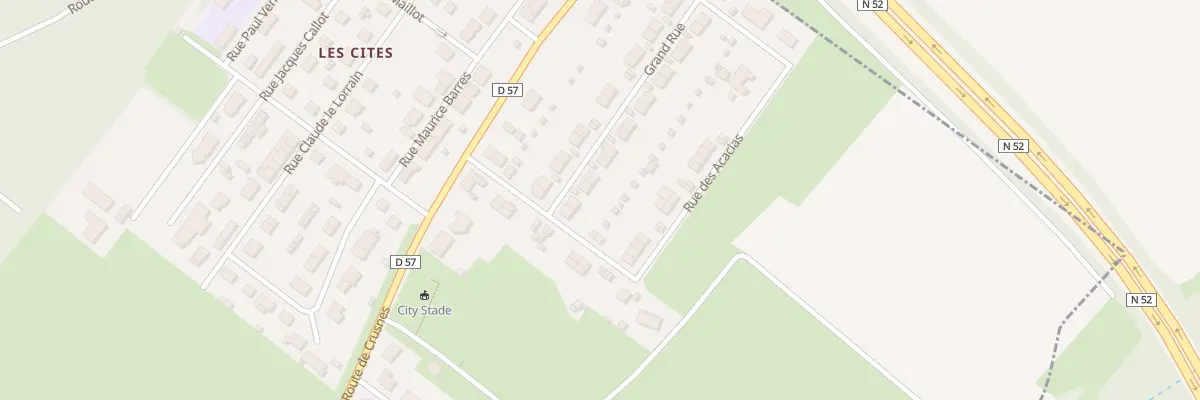 Plan du 6 Gr Grand Rue à Errouville