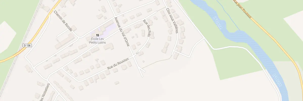 Plan du 21 Rue des Pres à Hatrize