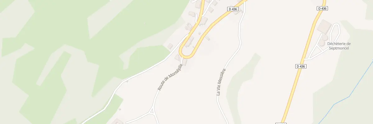 Plan du 1331 Rte de Montépile à Septmoncel les Molunes