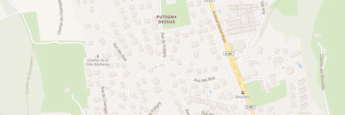Plan du 196 Rue des Bois à Chambéry