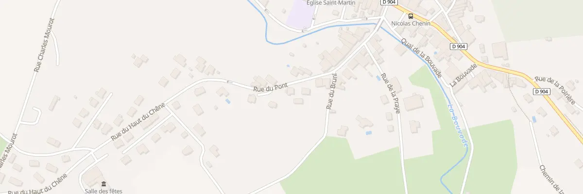 Plan du 165 Rue du Pont à Bicqueley
