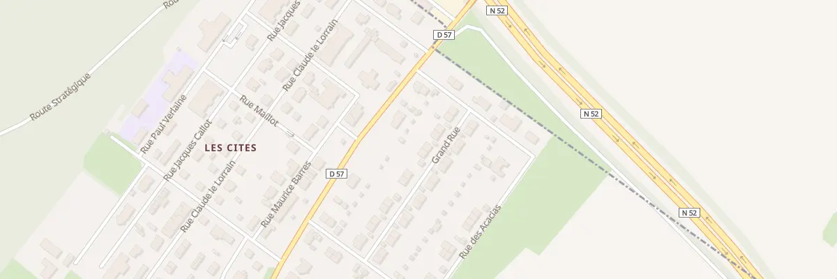 Plan du 19 Gr Grand Rue à Errouville