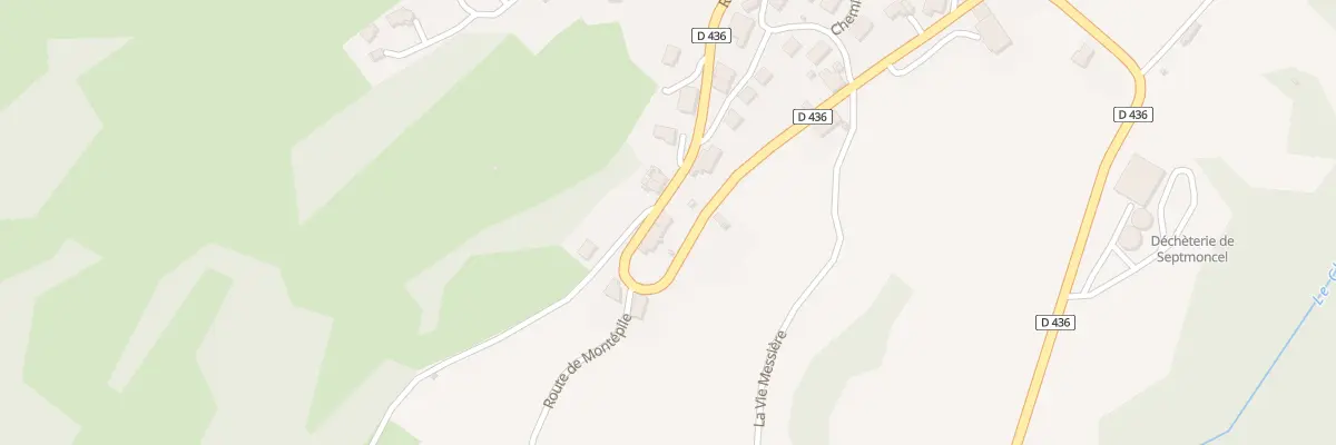 Plan du 545 Rte de Genève à Septmoncel les Molunes