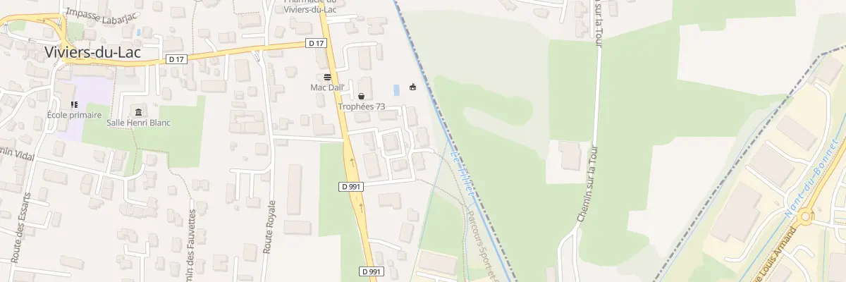 Plan du 5515F Che des Moulins à Viviers-du-Lac