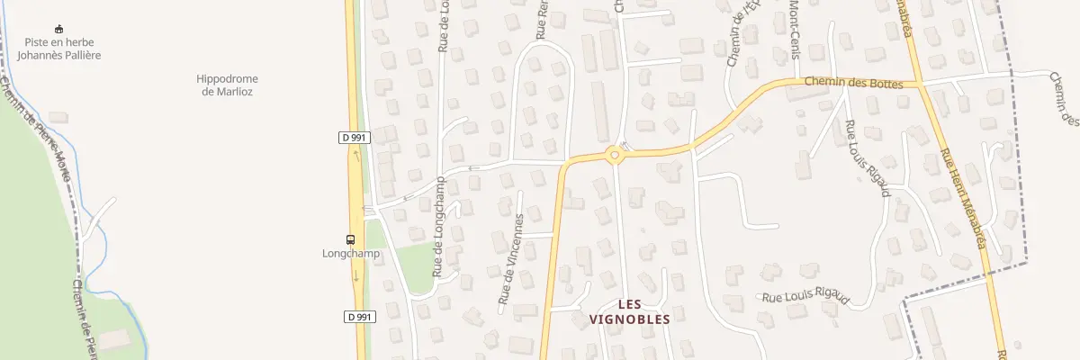 Plan du 45 Che des Burnet à Aix-les-Bains