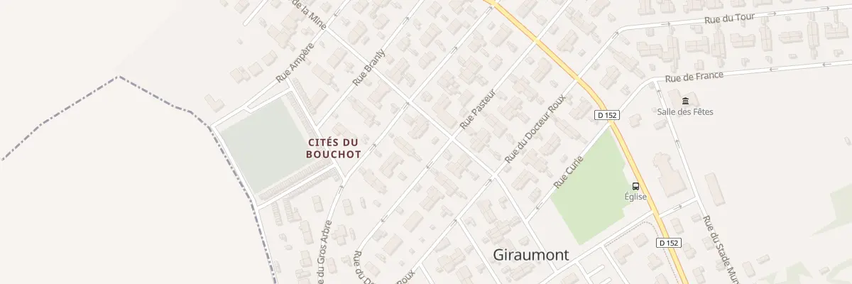 Plan du 23 Rue Pasteur à Giraumont
