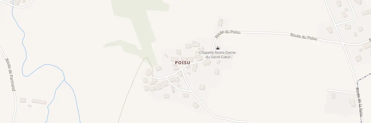 Plan du 460 Rte du Poisu à Moye