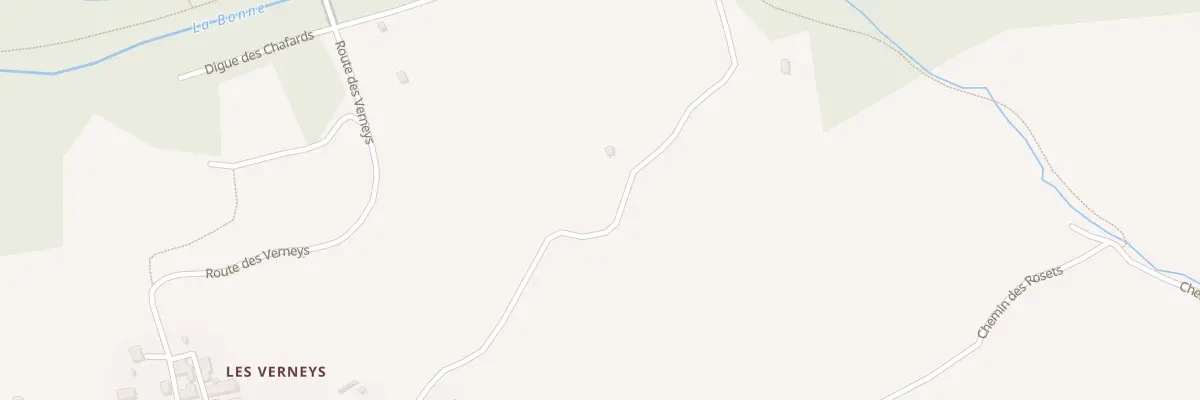 Plan du 604 Les Buissonnas à Valbonnais