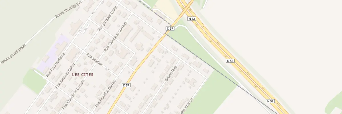 Plan du 27 Grand Rue à Errouville