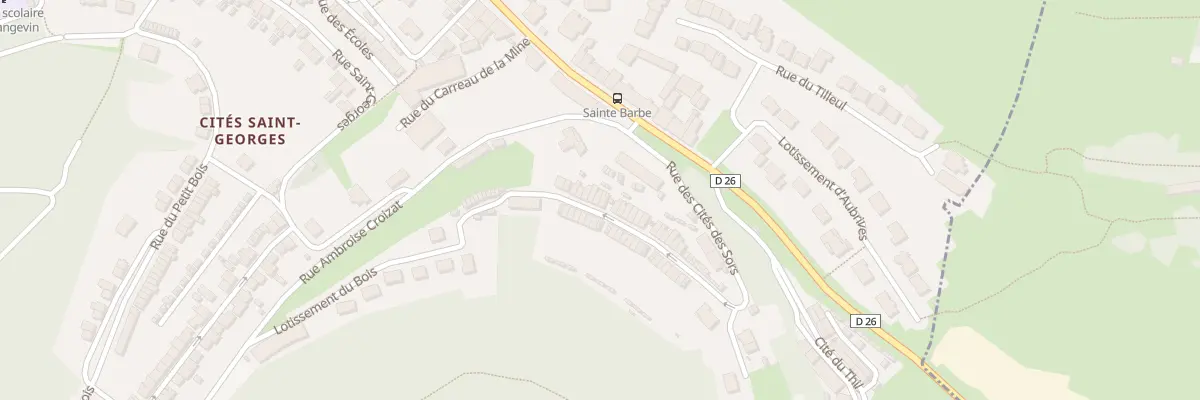 Plan du 27 Rue des Cités des Sors à Thil